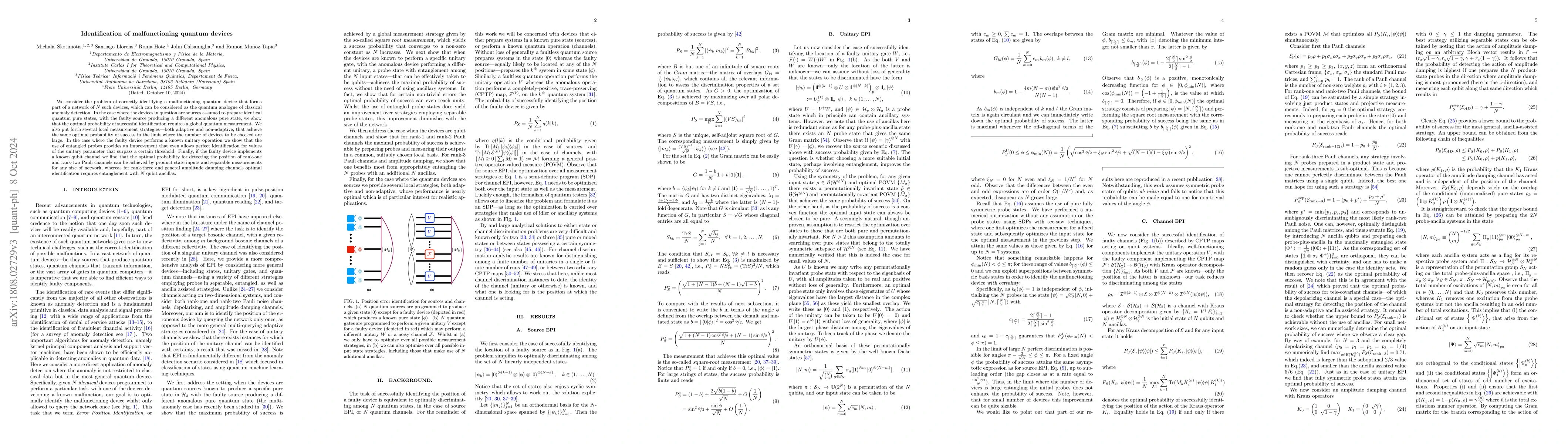 Thumbnail for Identification of malfunctioning quantum devices