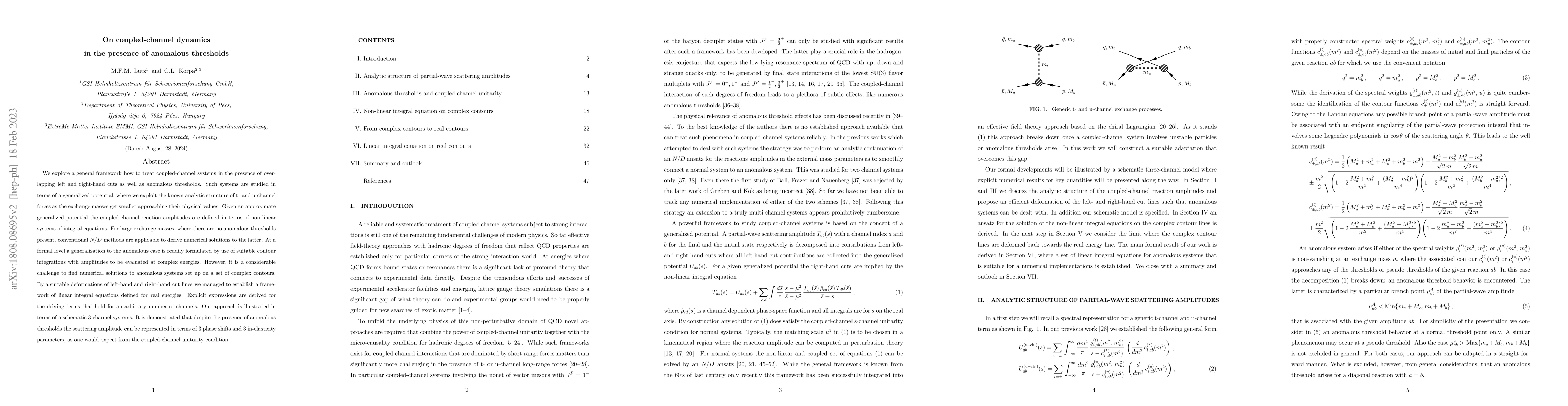 Thumbnail for On coupled-channel dynamics in the presence of anomalous thresholds