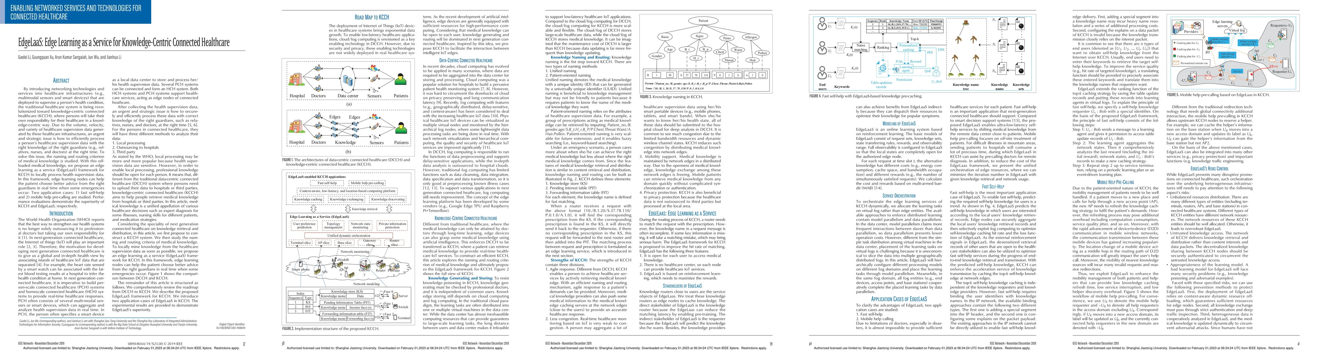 Thumbnail for EdgeLaaS: Edge Learning as a Service for Knowledge-Centric Connected
  Healthcare
