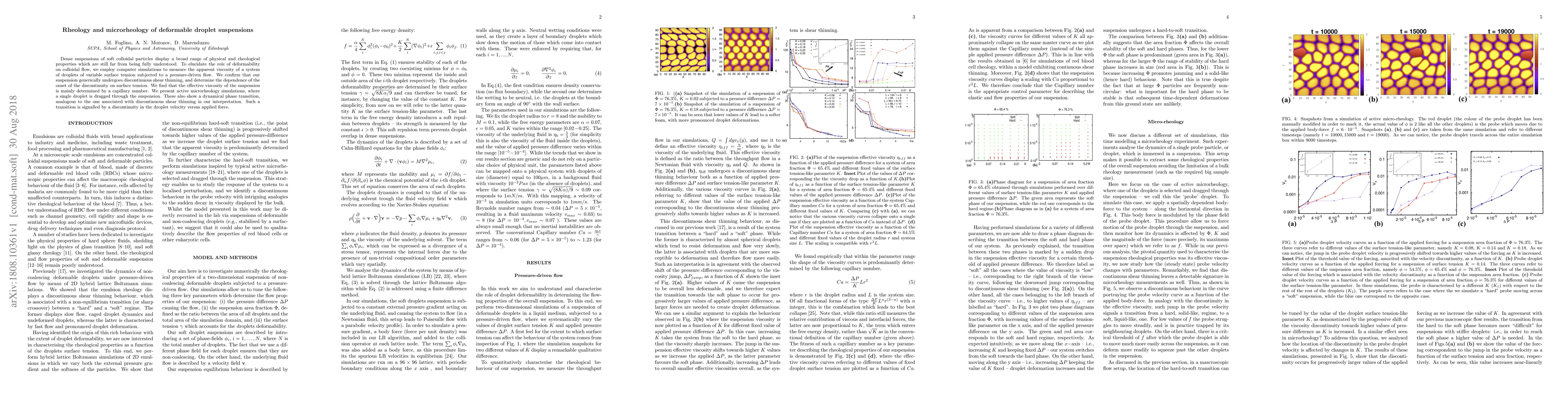 Thumbnail for Rheology and microrheology of deformable droplet suspensions