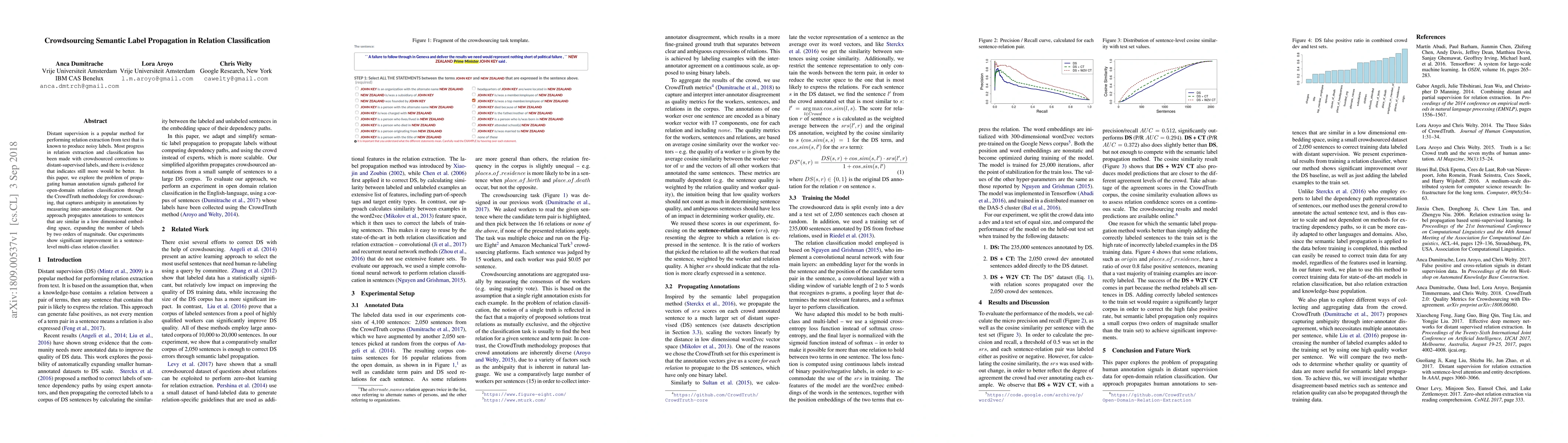 Thumbnail for Crowdsourcing Semantic Label Propagation in Relation Classification