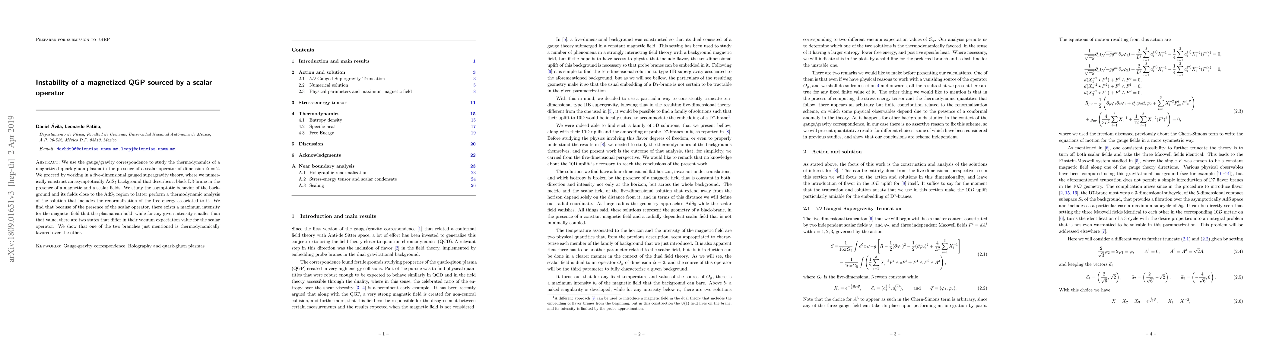 Thumbnail for Instability of a magnetized QGP sourced by a scalar operator