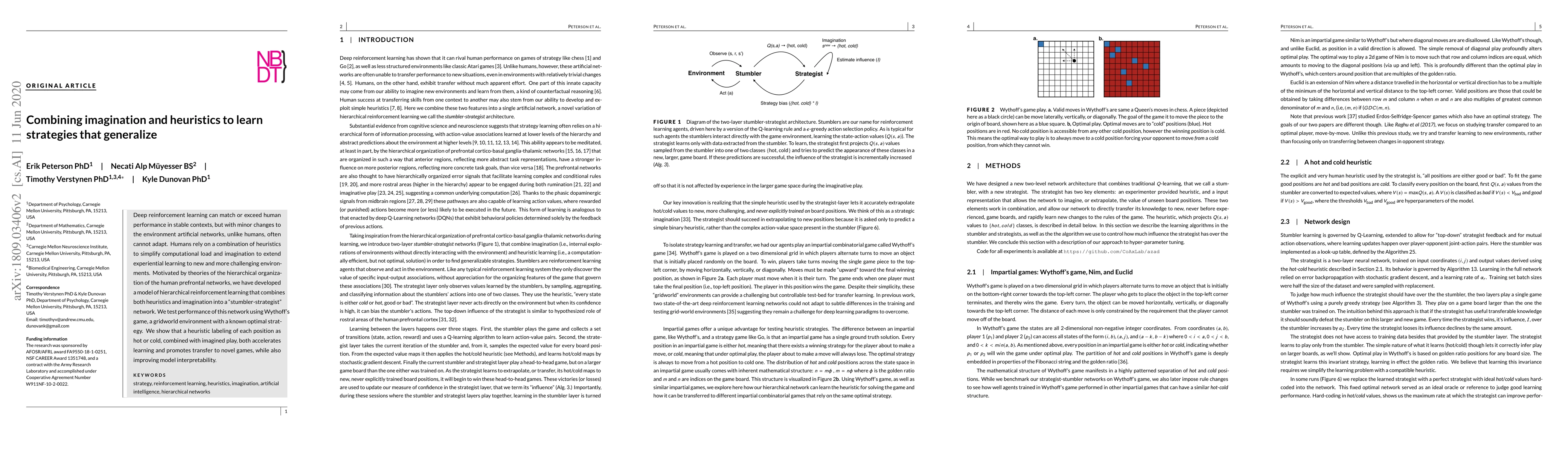 Thumbnail for Combining imagination and heuristics to learn strategies that generalize