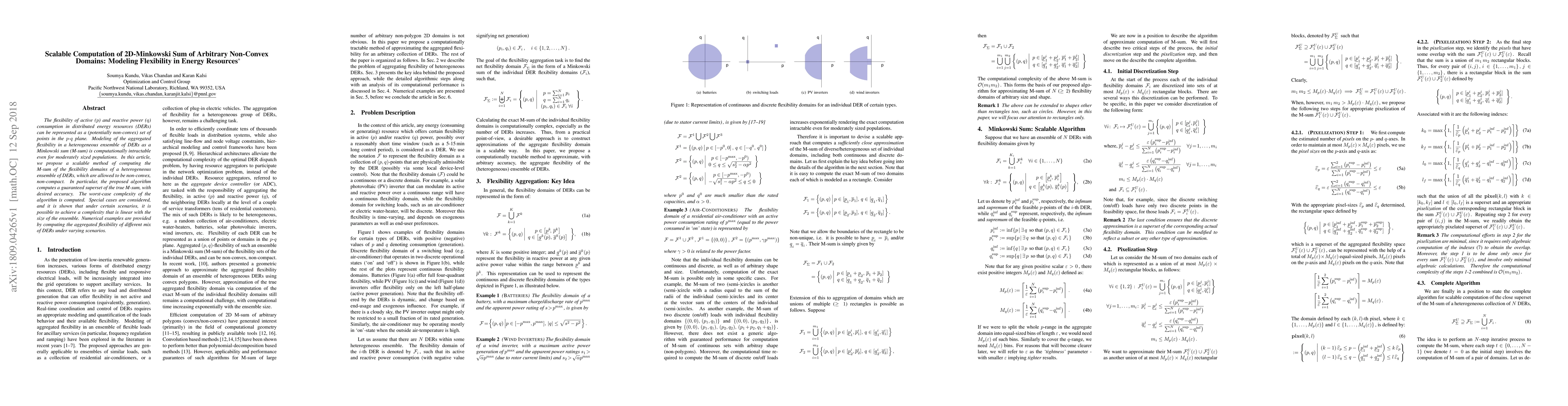 Thumbnail for Scalable Computation of 2D-Minkowski Sum of Arbitrary Non-Convex
  Domains: Modeling Flexibility in Energy Resources
