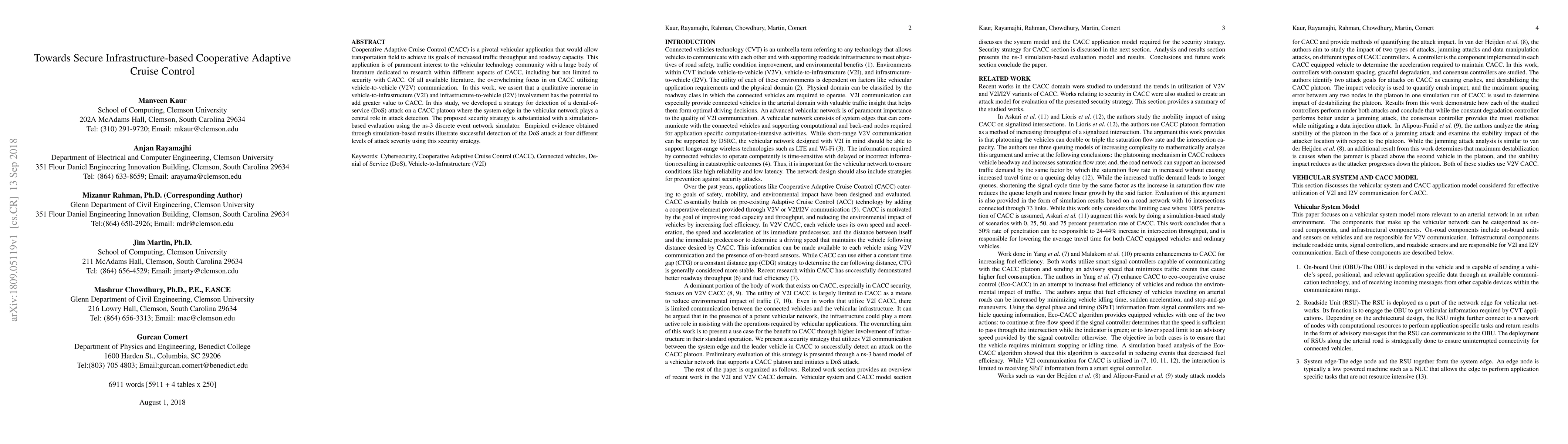 Thumbnail for Towards Secure Infrastructure-based Cooperative Adaptive Cruise Control