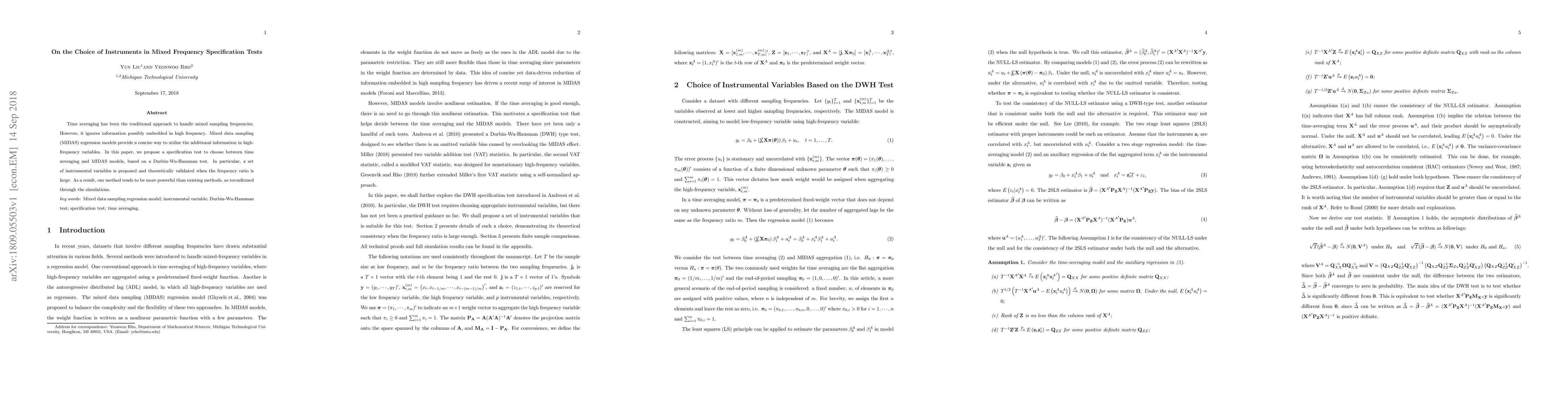 Thumbnail for On the Choice of Instruments in Mixed Frequency Specification Tests