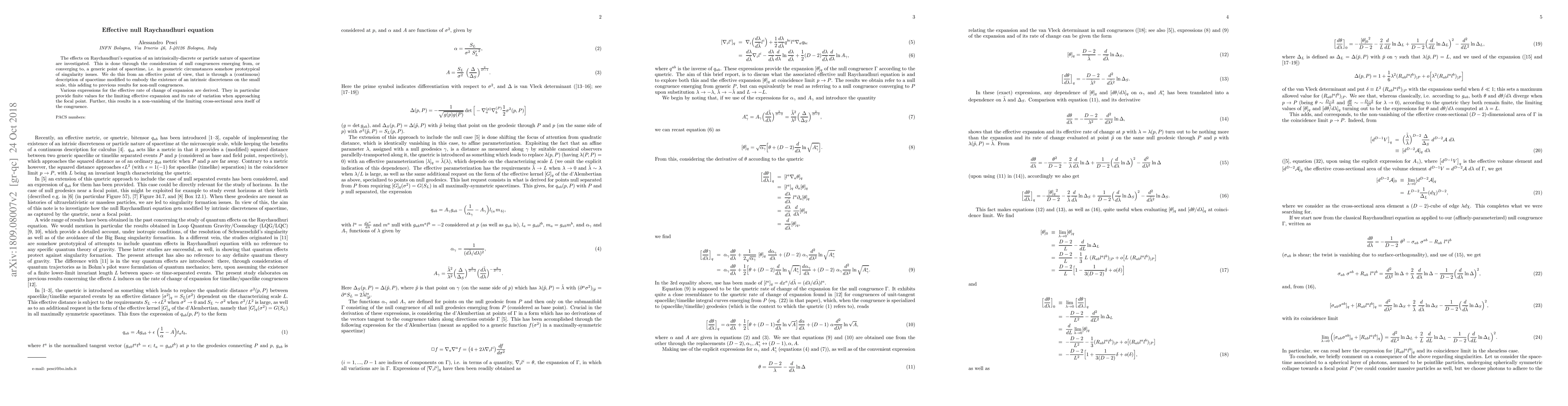 Thumbnail for Effective null Raychaudhuri equation