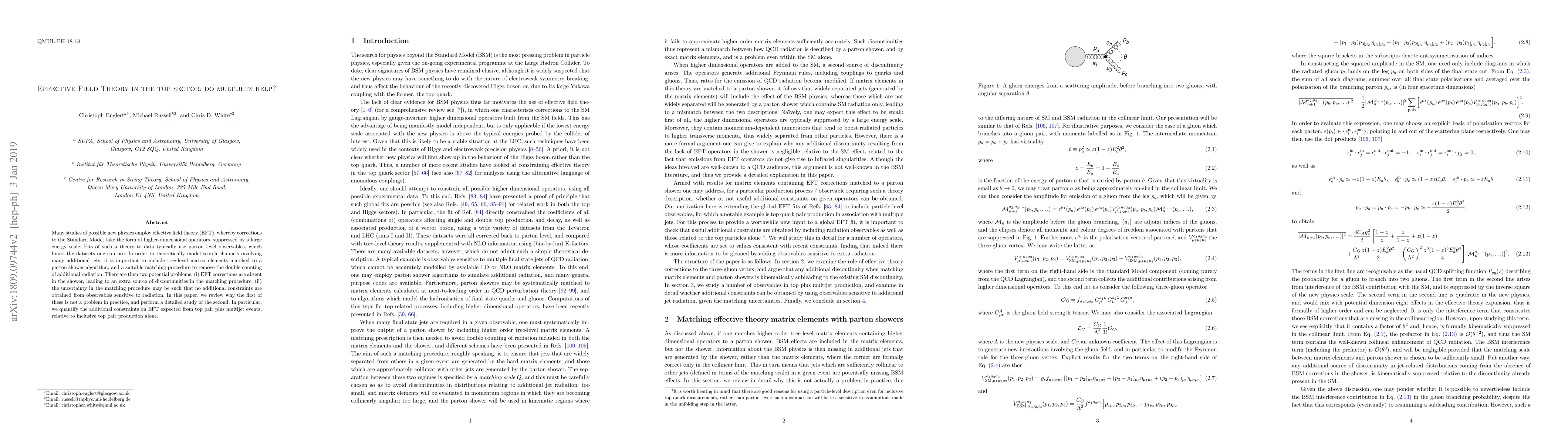 Thumbnail for Effective Field Theory in the top sector: do multijets help?