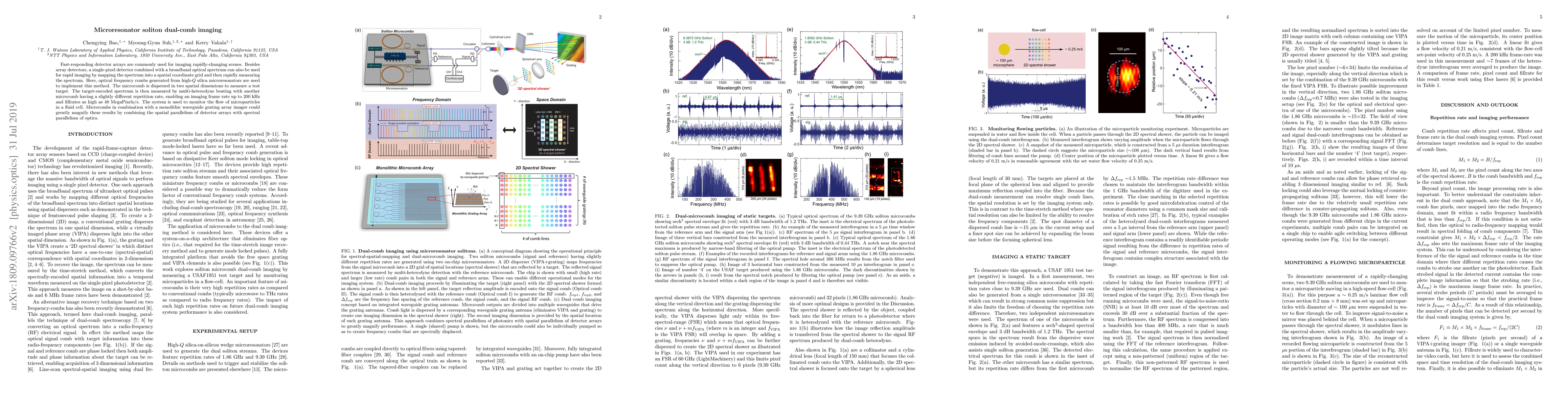 Thumbnail for Microresonator soliton dual-comb imaging