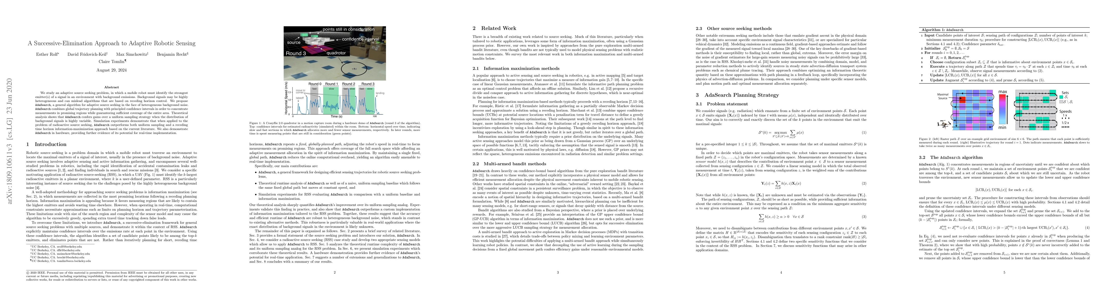 Thumbnail for A Successive-Elimination Approach to Adaptive Robotic Sensing