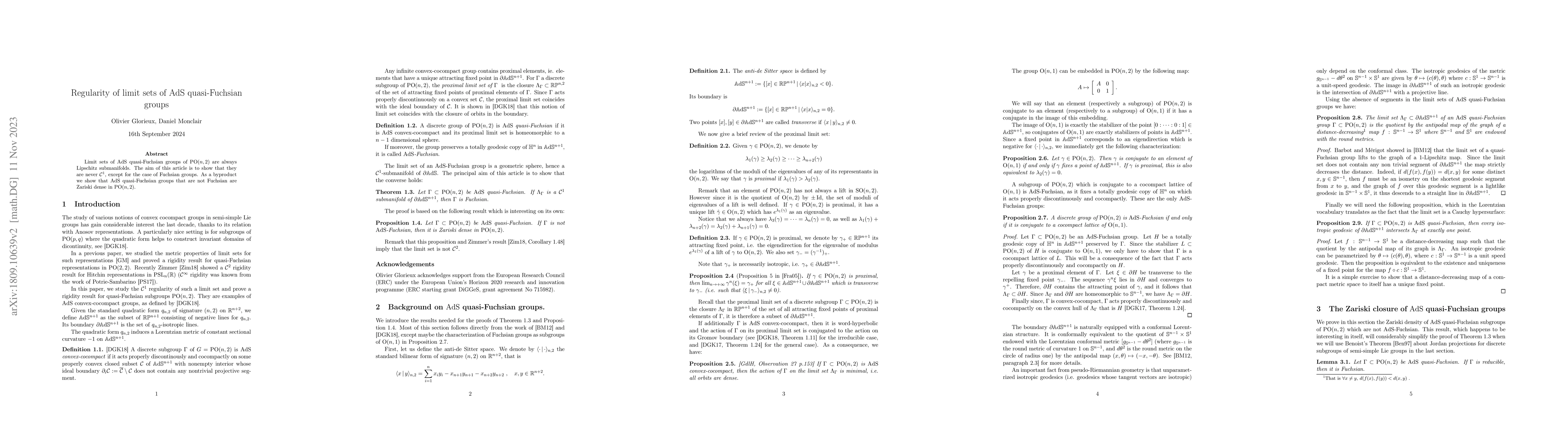Thumbnail for Regularity of limit sets of AdS quasi-Fuchsian groups