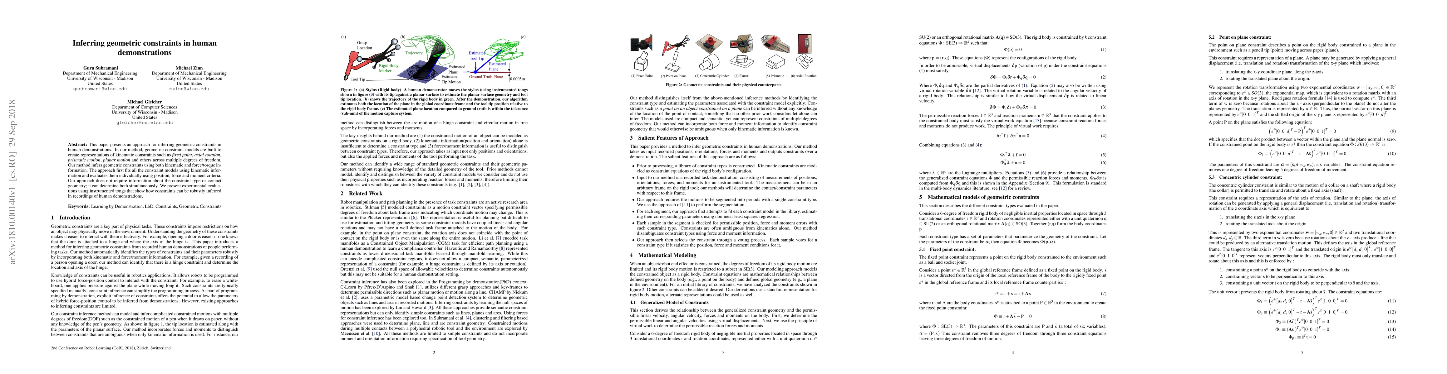 Thumbnail for Inferring geometric constraints in human demonstrations
