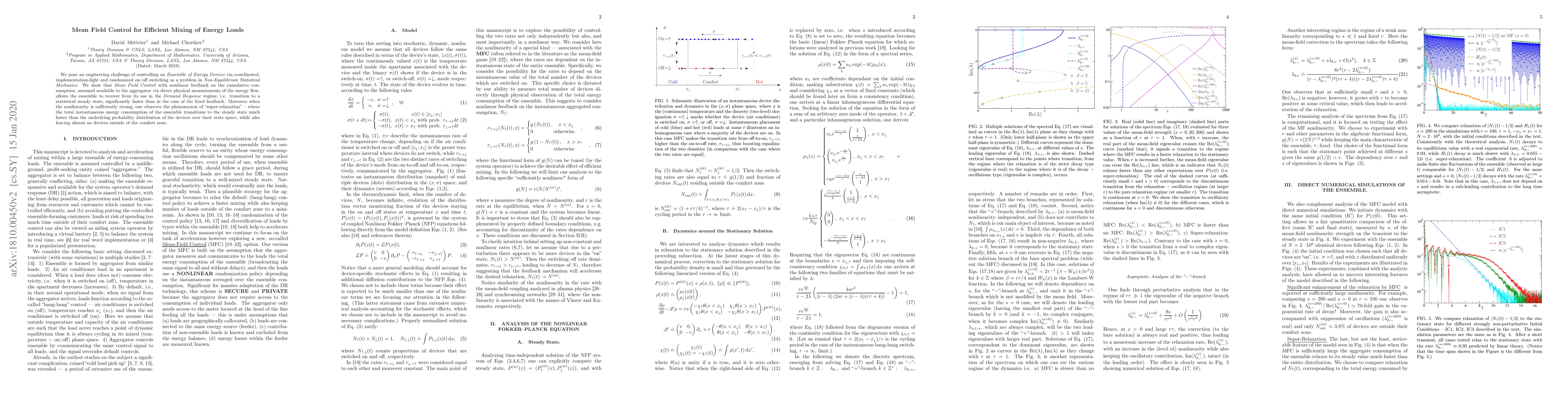 Thumbnail for Mean Field Control for Efficient Mixing of Energy Loads