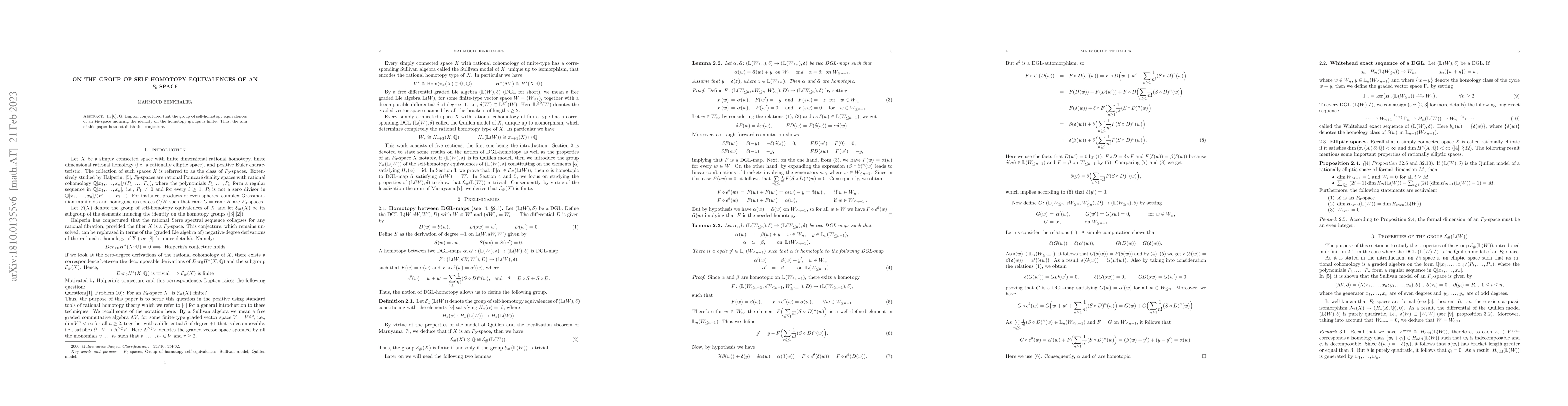 Thumbnail for On the group of self-homotopy equivalences of an $F_{0}$-Space