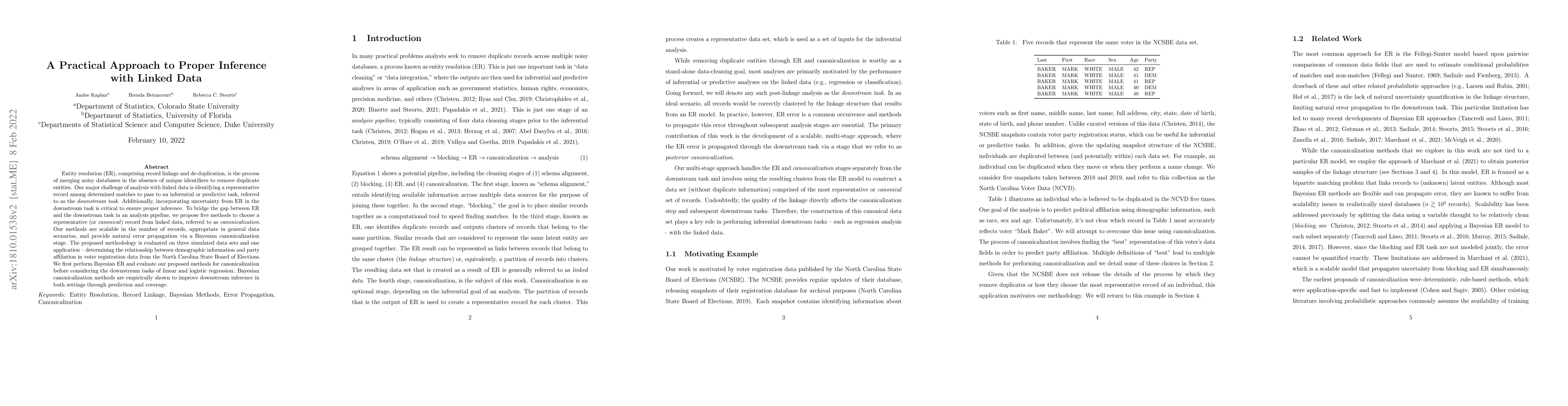 Thumbnail for A Practical Approach to Proper Inference with Linked Data