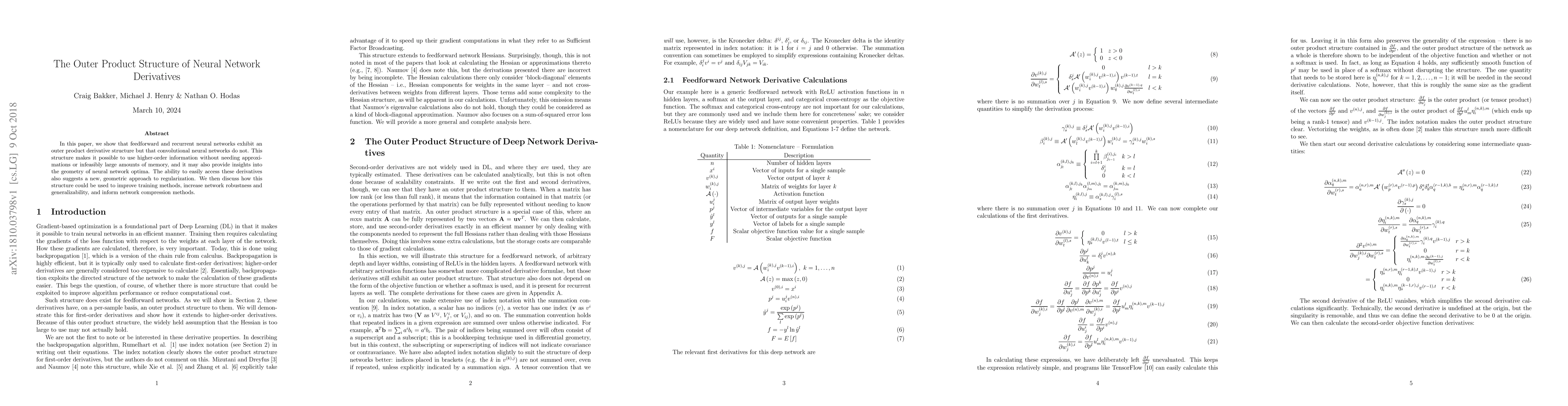Thumbnail for The Outer Product Structure of Neural Network Derivatives