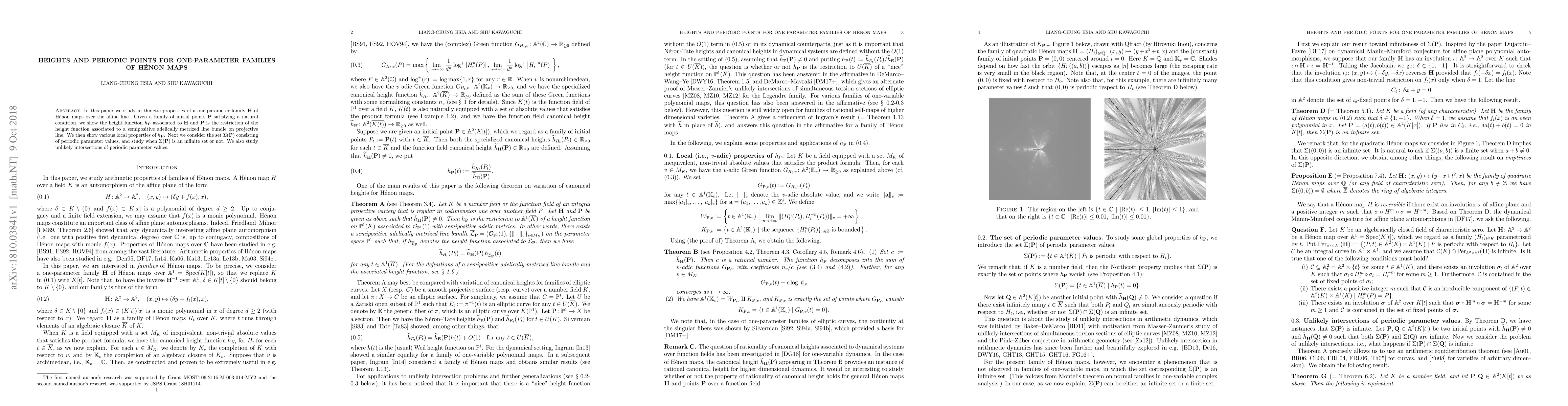 Thumbnail for Heights and periodic points for one-parameter families of H\'enon maps