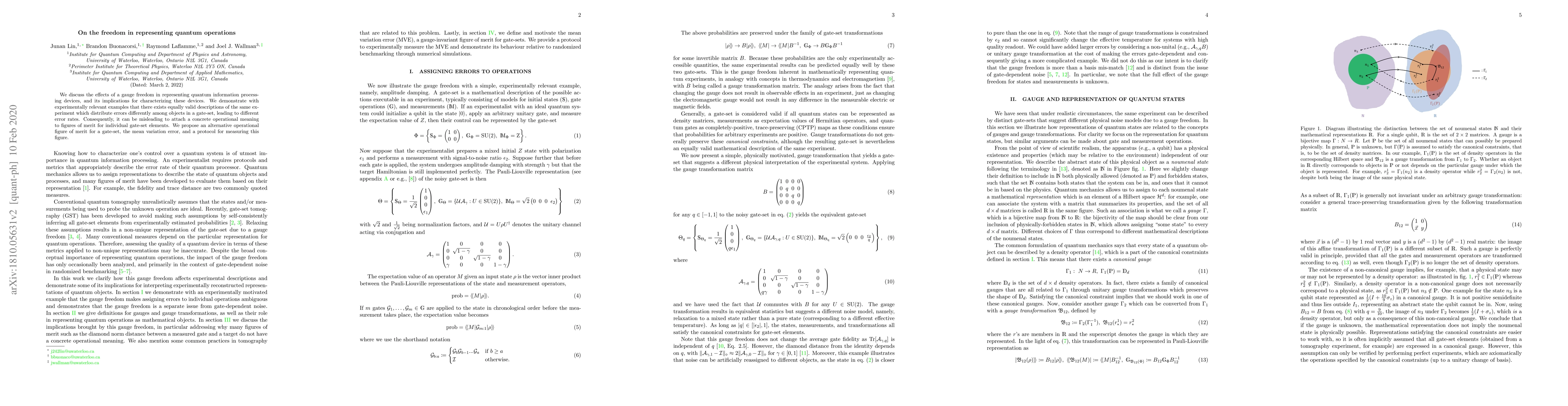 Thumbnail for On the freedom in representing quantum operations