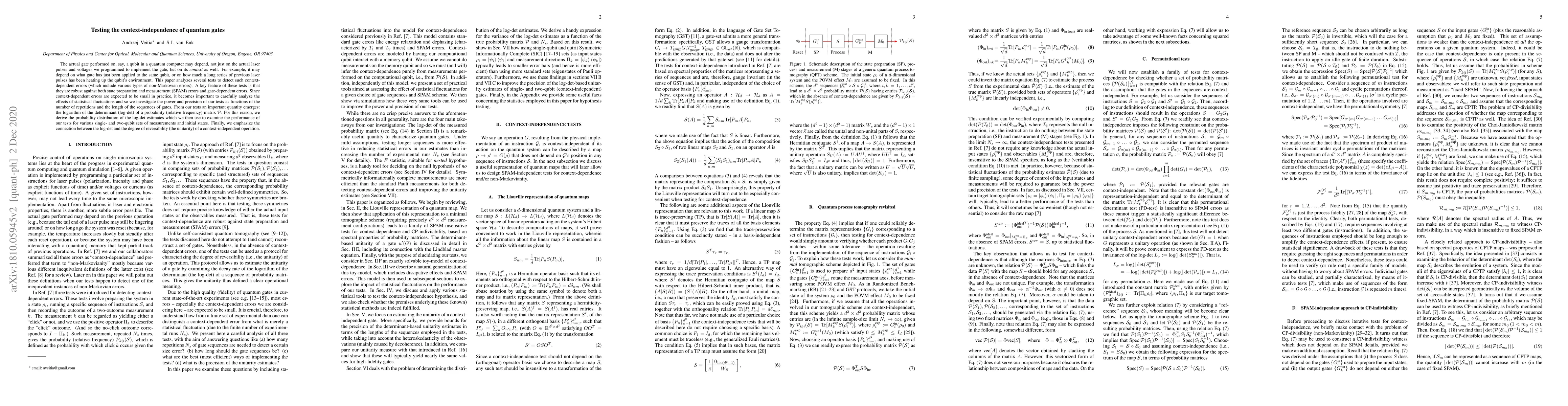 Thumbnail for Testing the context-independence of quantum gates
