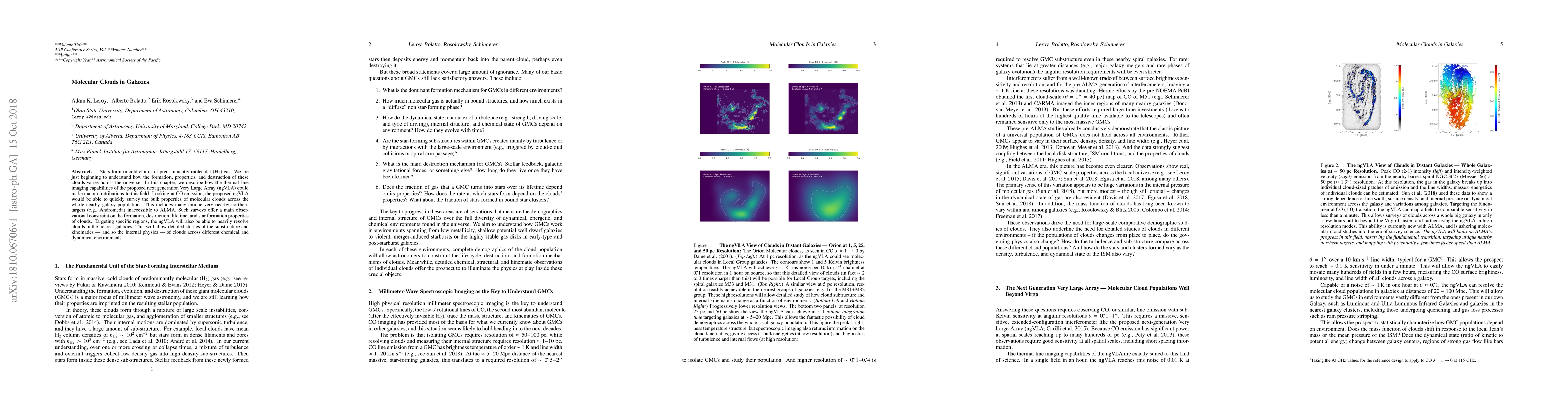 Thumbnail for Science with an ngVLA: Molecular Clouds in Galaxies