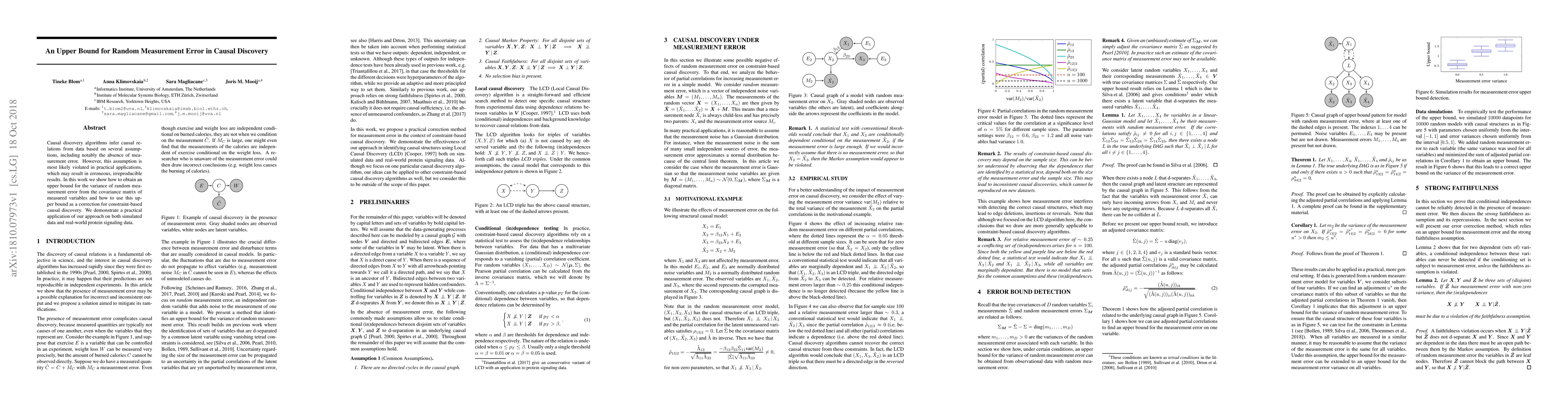 Thumbnail for An Upper Bound for Random Measurement Error in Causal Discovery