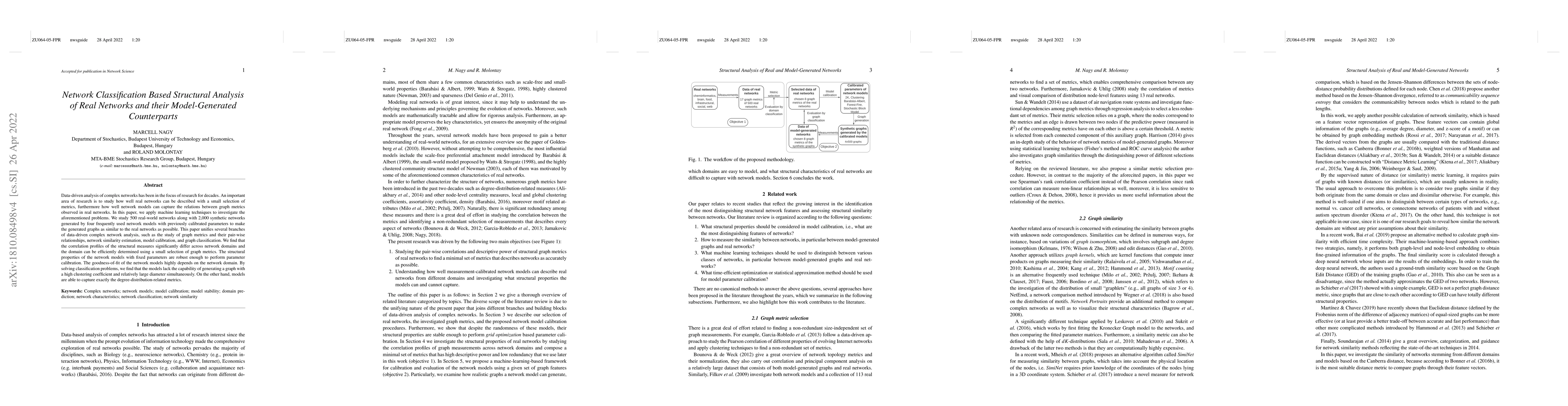 Thumbnail for Network Classification Based Structural Analysis of Real Networks and
  their Model-Generated Counterparts