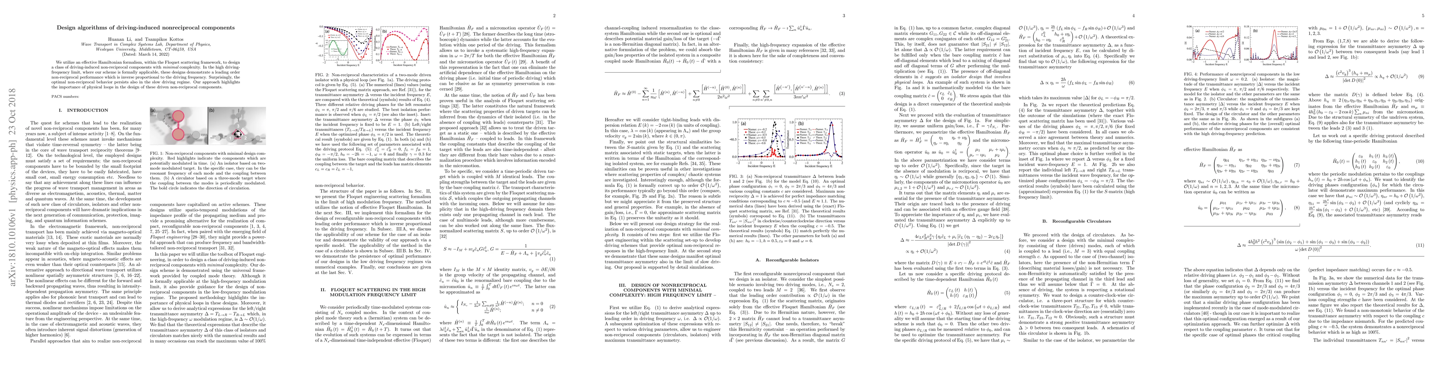 Thumbnail for Design algorithms of driving-induced nonreciprocal components