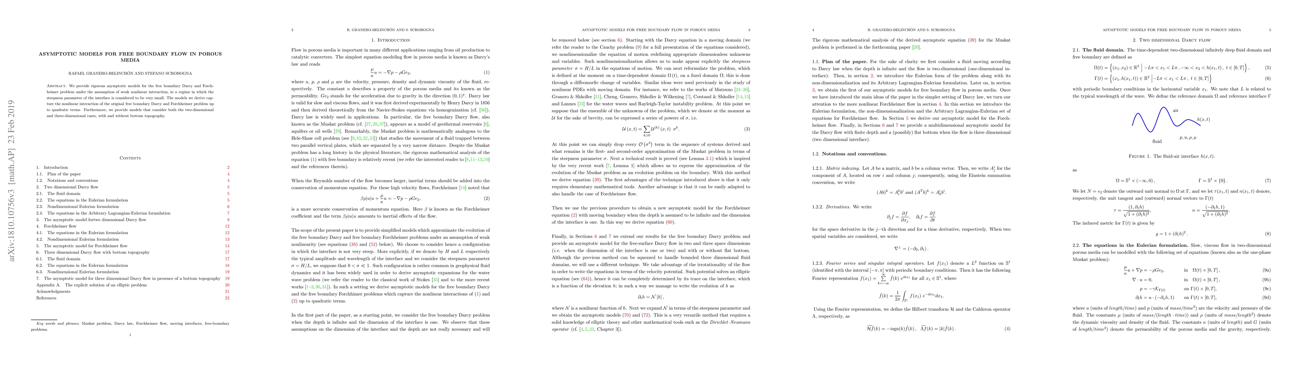 Thumbnail for Asymptotic models for free boundary flow in porous media