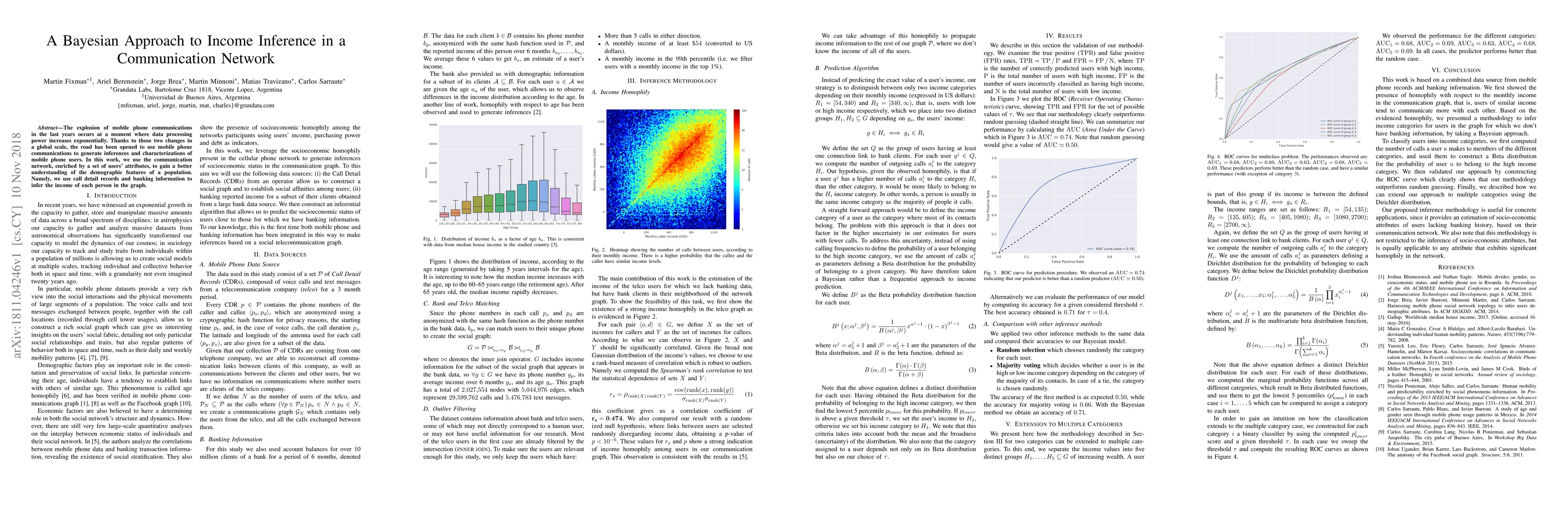 Thumbnail for A Bayesian Approach to Income Inference in a Communication Network