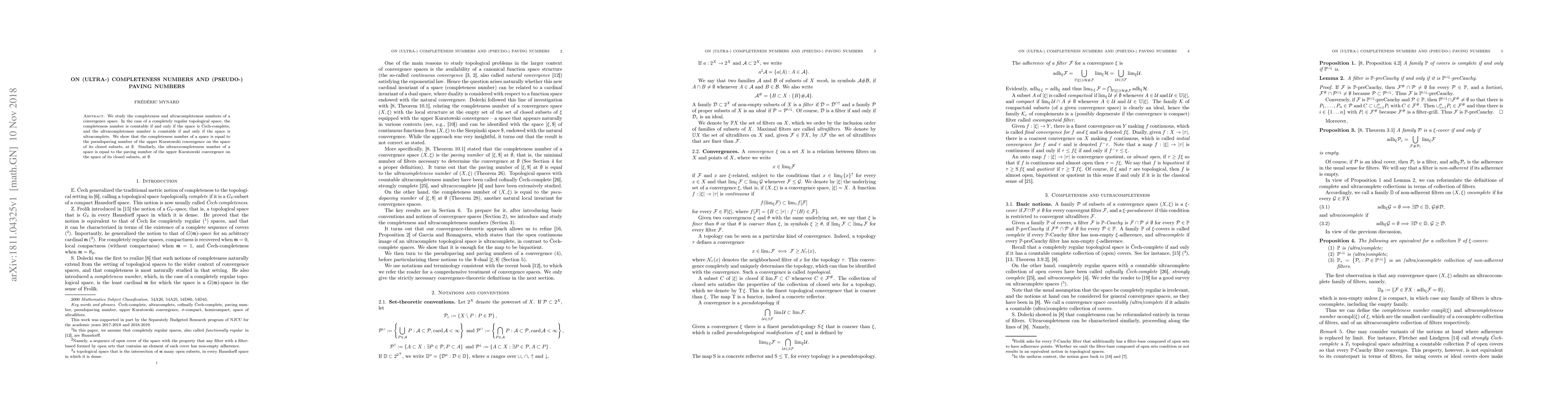 Thumbnail for On (ultra-) completeness numbers and (pseudo-) paving numbers