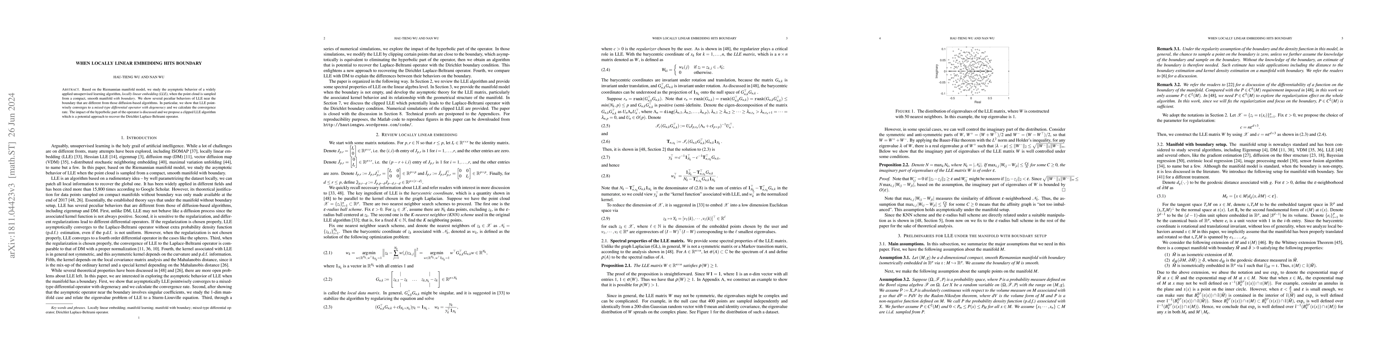 Thumbnail for When Locally Linear Embedding Hits Boundary