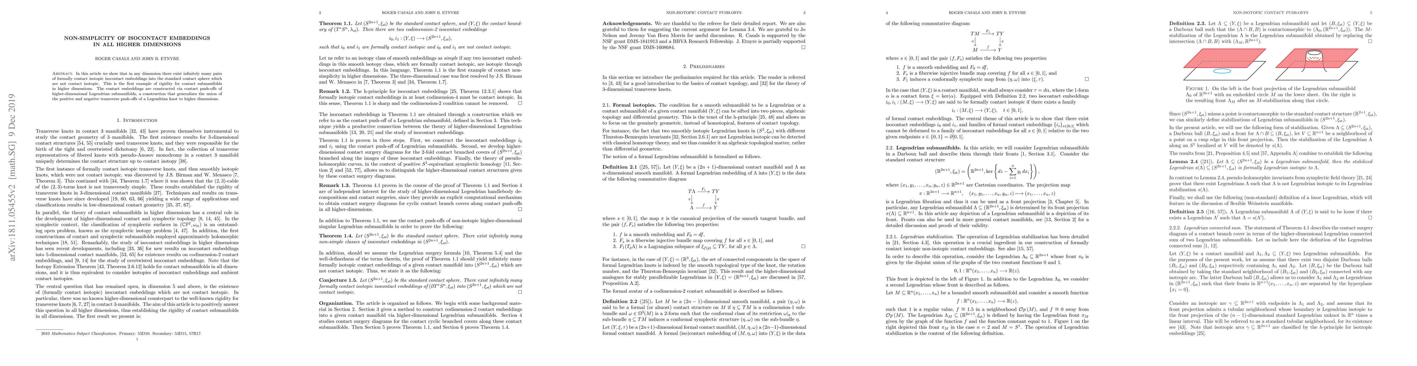 Thumbnail for Non-simplicity of isocontact embeddings in all higher dimensions