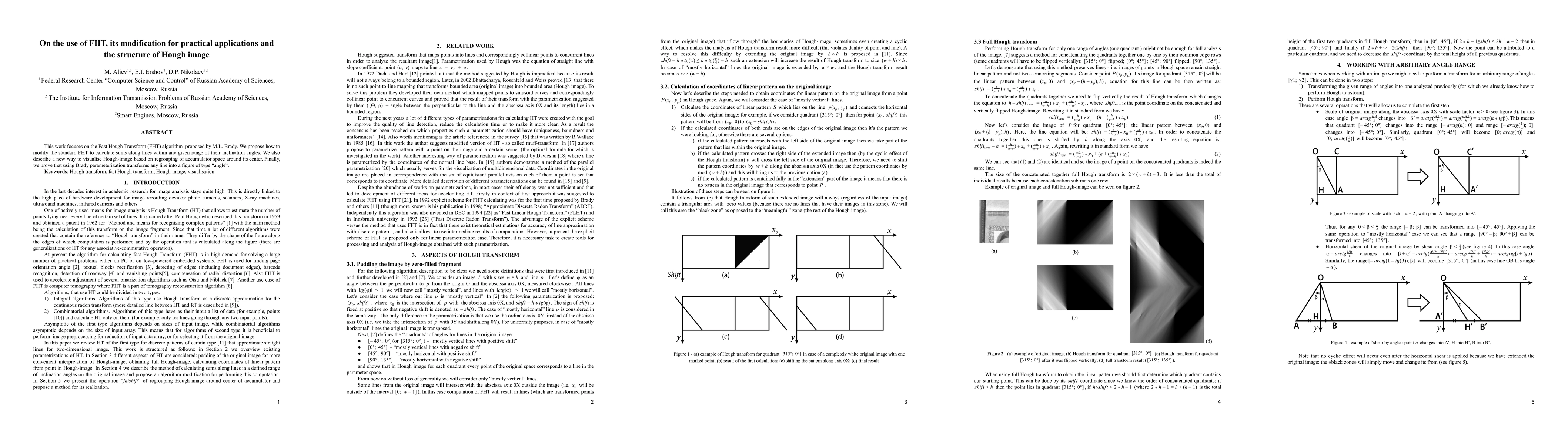 Thumbnail for On the use of FHT, its modification for practical applications and the
  structure of Hough image