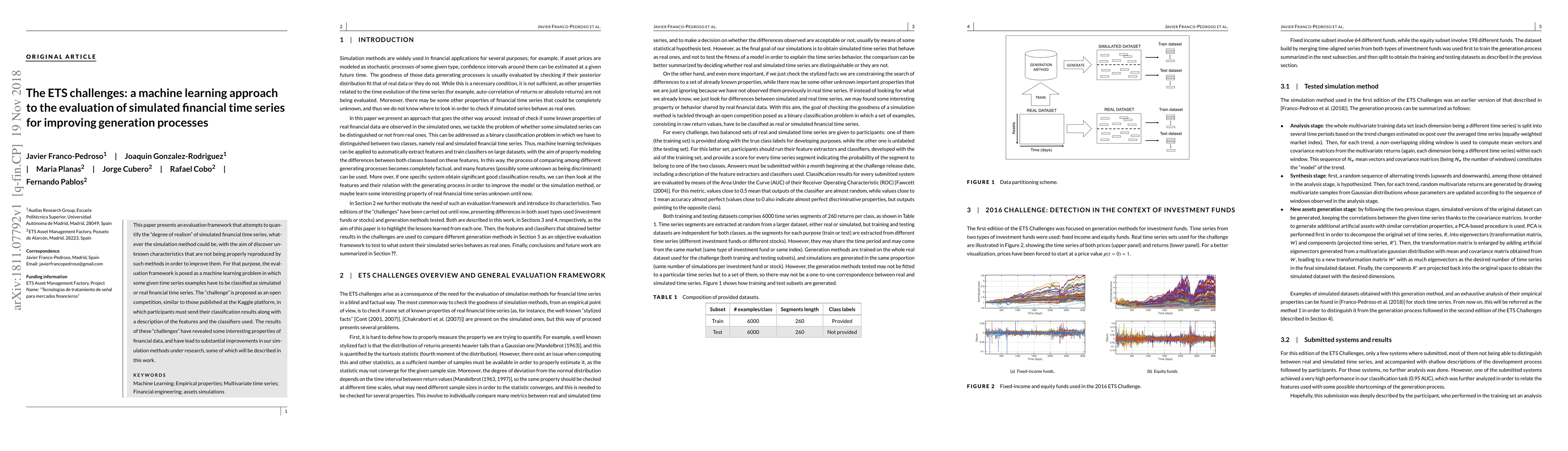 Thumbnail for The ETS challenges: a machine learning approach to the evaluation of
  simulated financial time series for improving generation processes