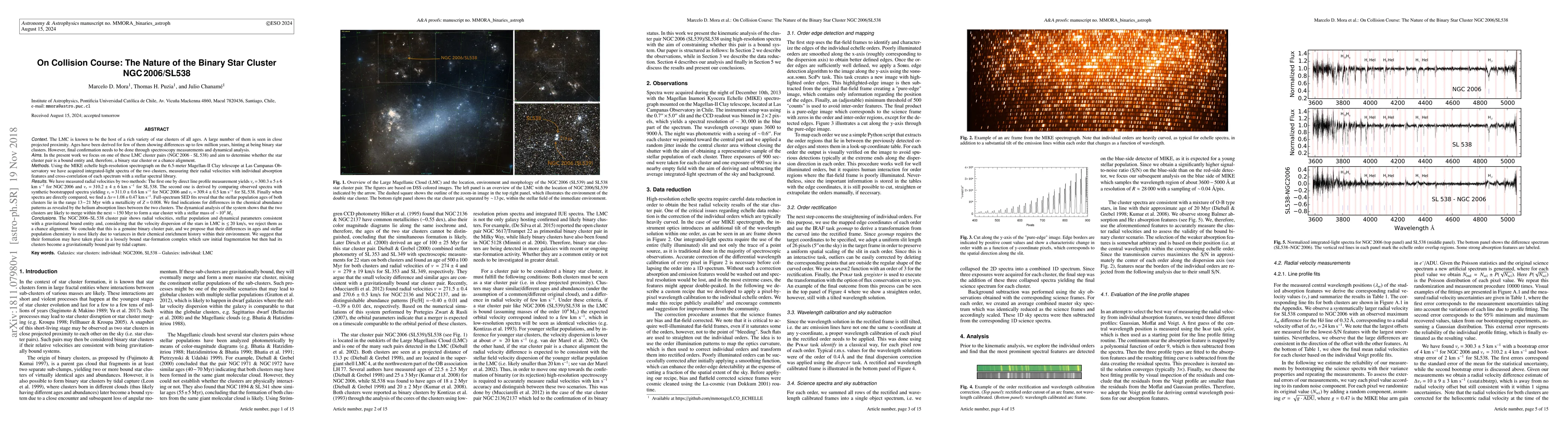 Thumbnail for On Collision Course: The Nature of the Binary Star Cluster NGC 2006 / SL
  538