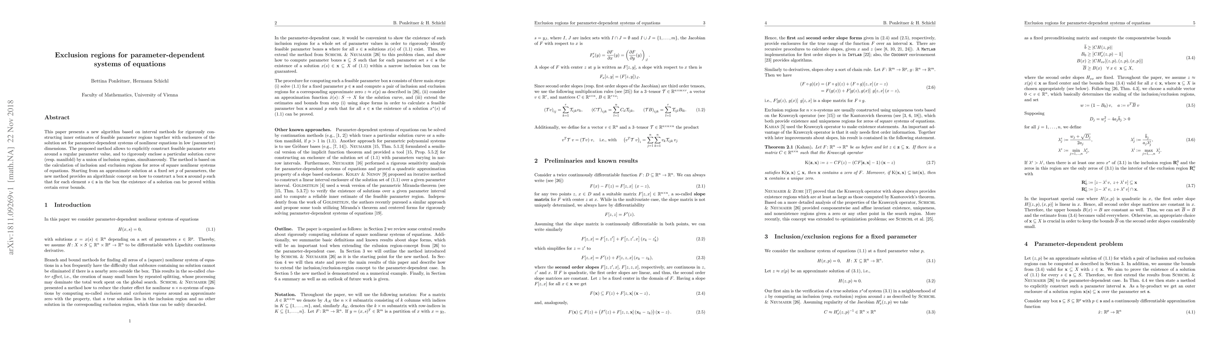 Thumbnail for Exclusion regions for parameter-dependent systems of equations