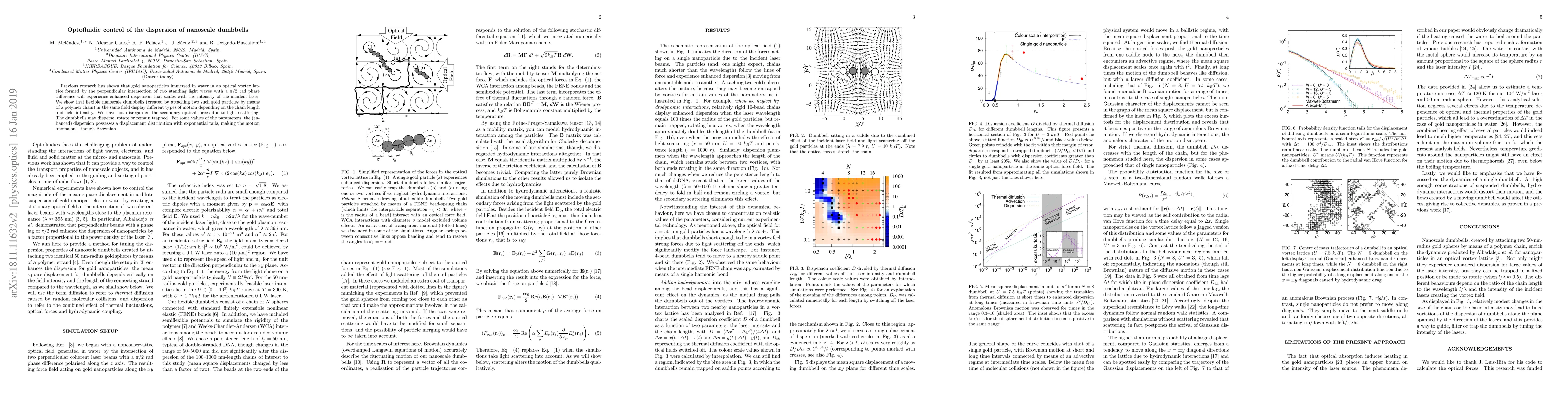 Thumbnail for Optofluidic control of the dispersion of nanoscale dumbbells