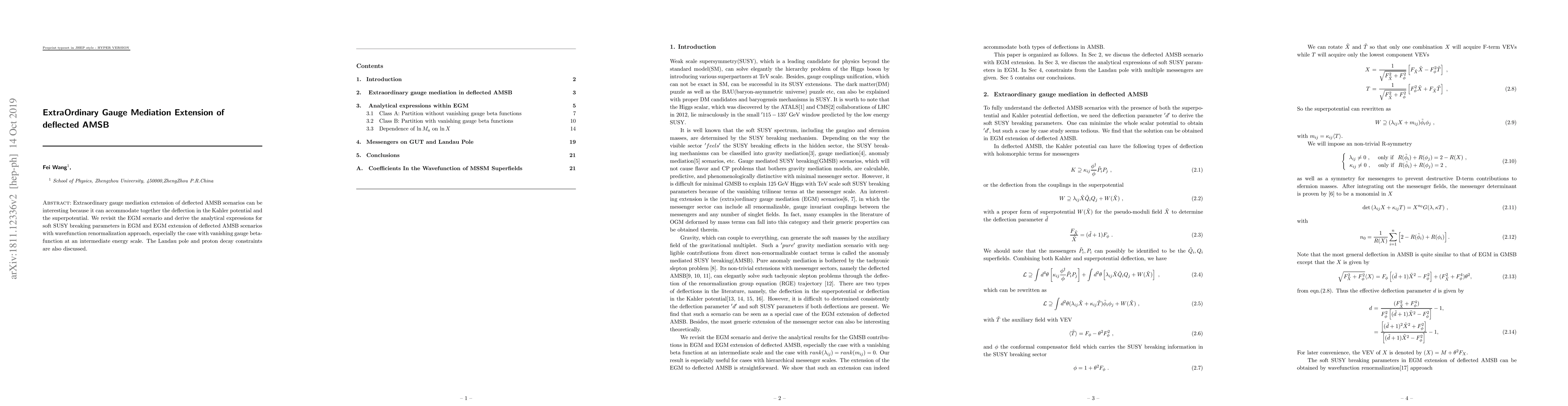 Thumbnail for ExtraOrdinary Gauge Mediation Extension of deflected AMSB