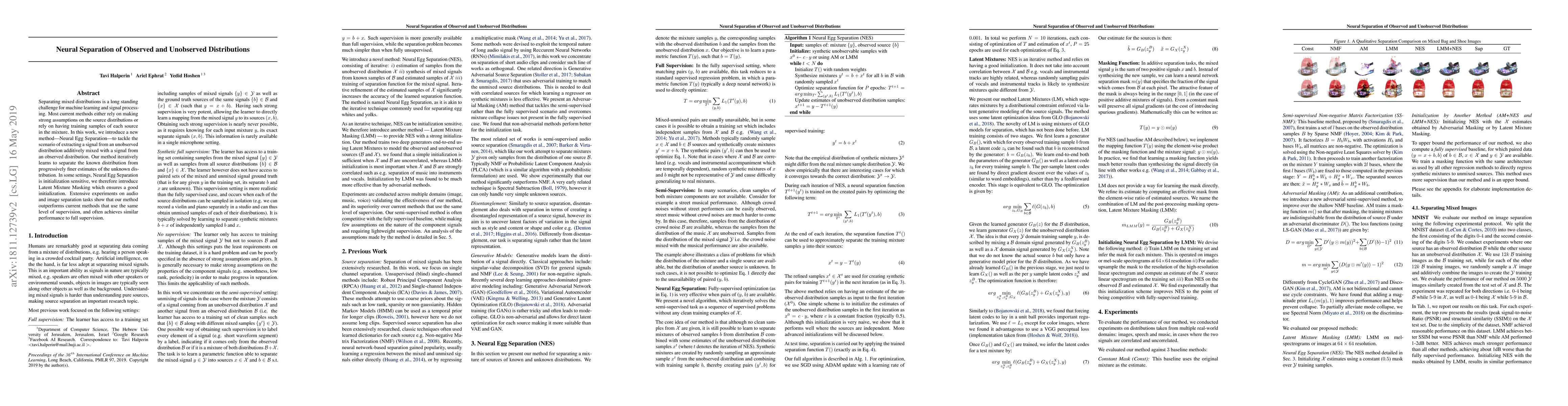 Thumbnail for Neural separation of observed and unobserved distributions