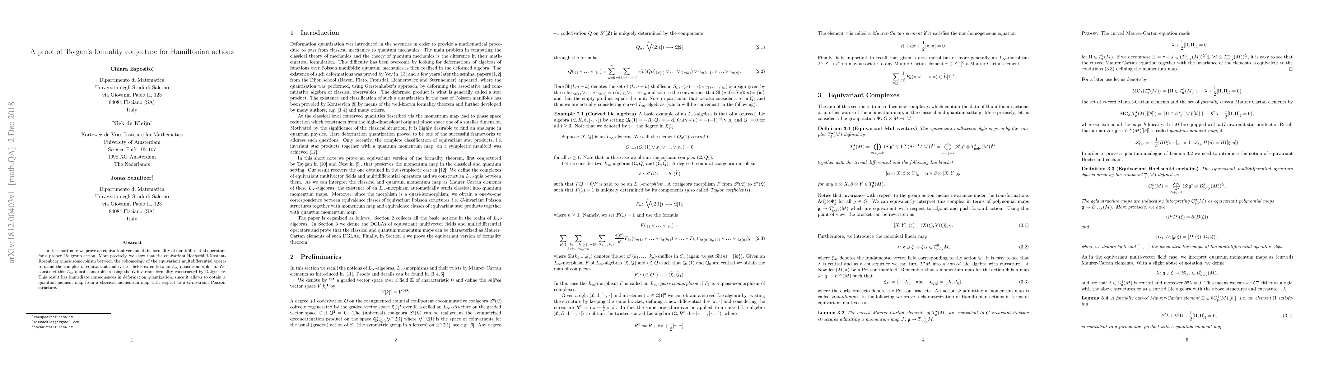 Thumbnail for A proof of Tsygan's formality conjecture for Hamiltonian actions