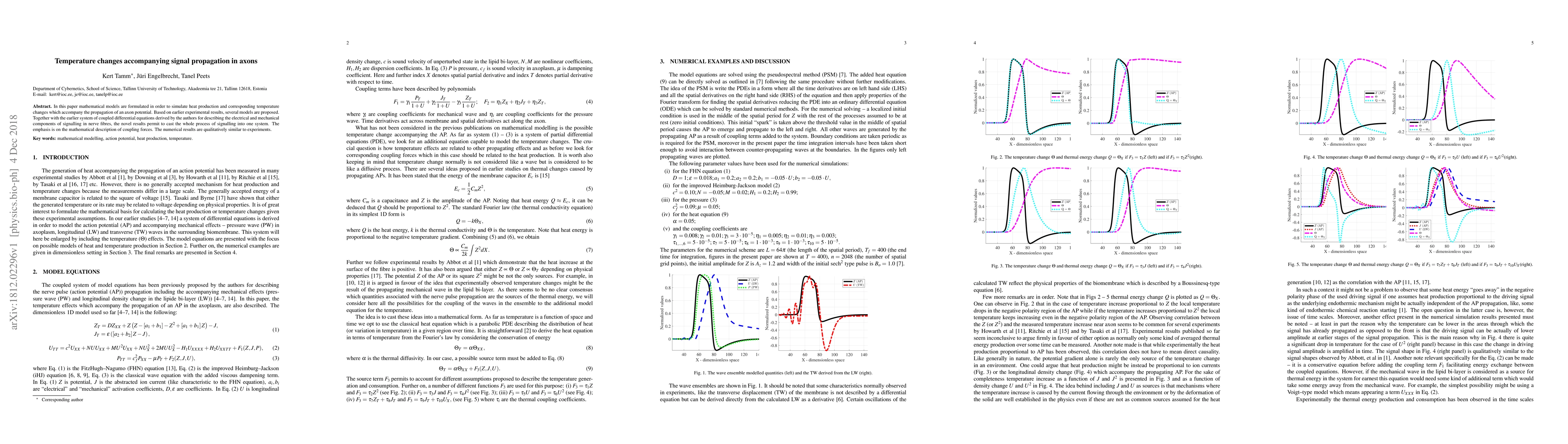 Thumbnail for Temperature changes accompanying signal propagation in axons