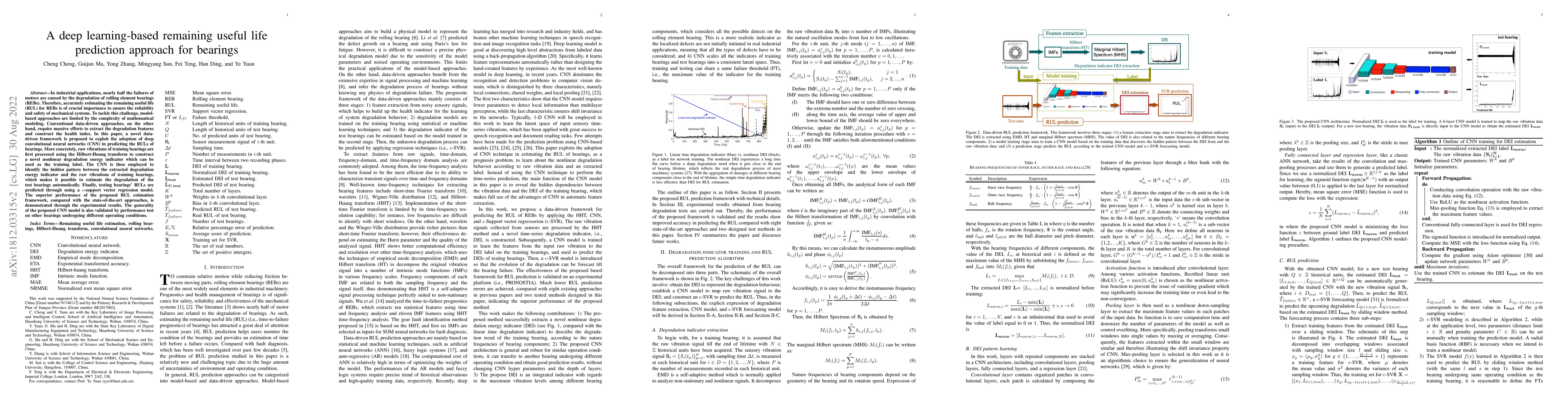 Thumbnail for A deep learning-based remaining useful life prediction approach for
  bearings