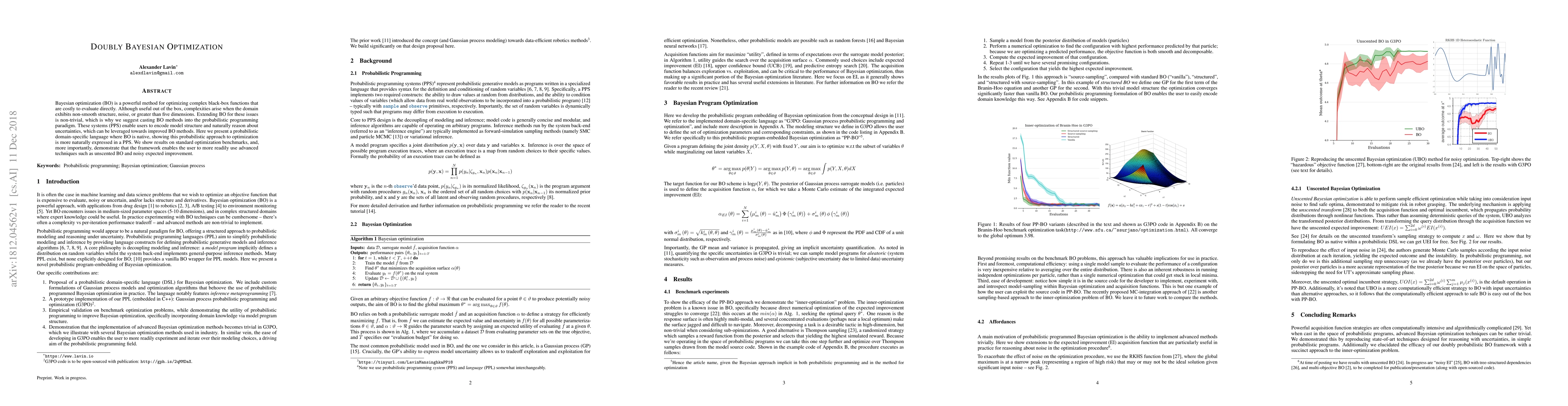 Thumbnail for Doubly Bayesian Optimization