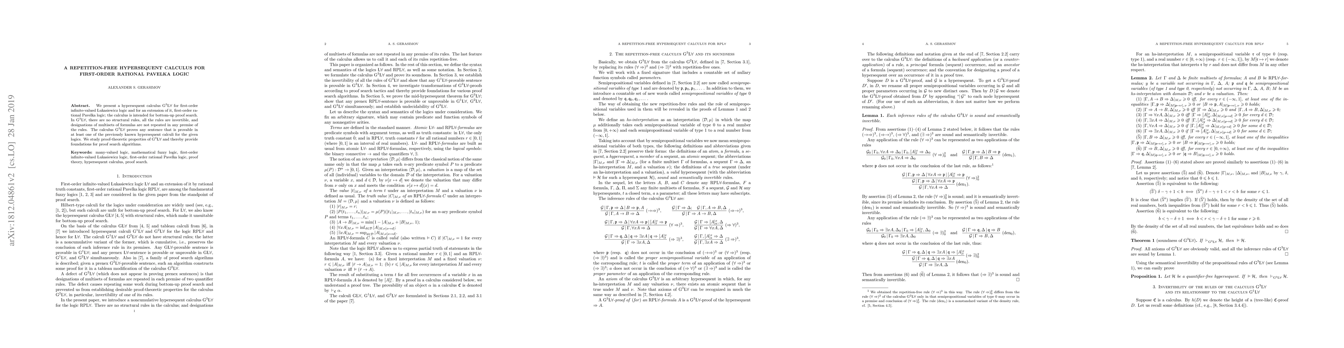 Thumbnail for A repetition-free hypersequent calculus for first-order rational Pavelka
  logic