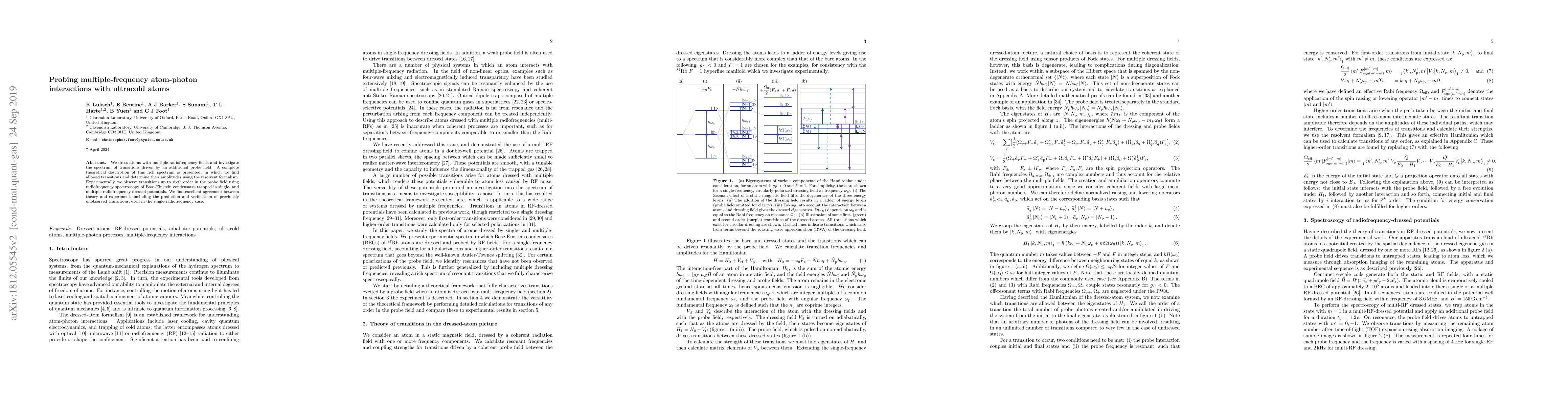 Thumbnail for Probing multiple-frequency atom-photon interactions with ultracold atoms