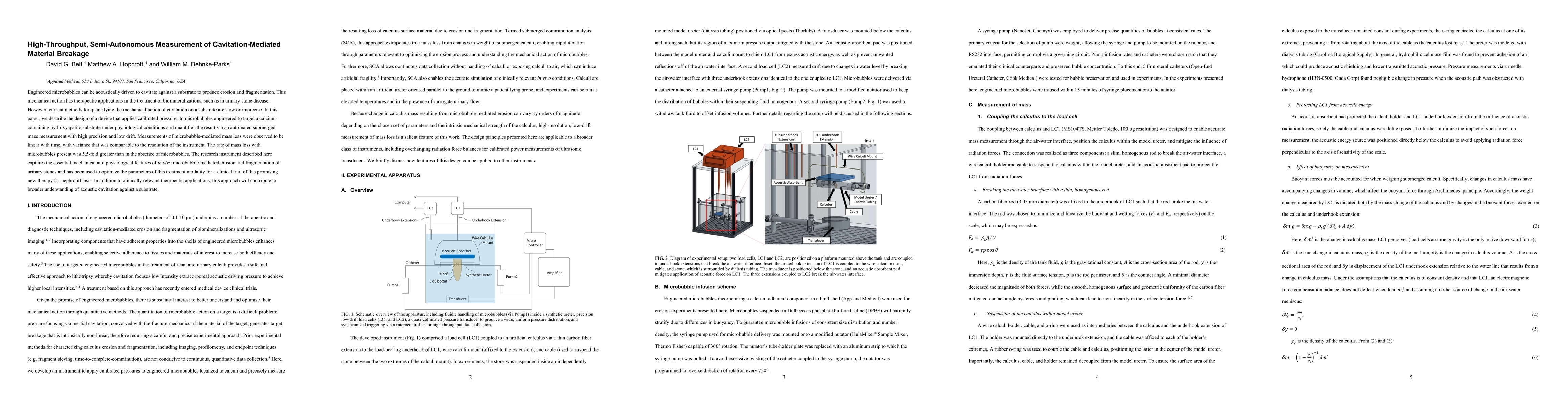 Thumbnail for High-Throughput, Semi-Autonomous Measurement of Cavitation-Mediated
  Material Breakage