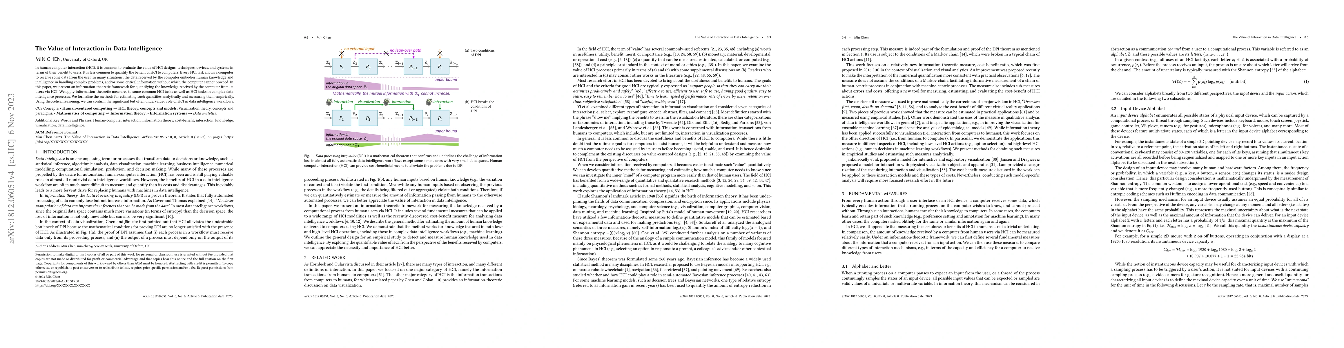 Thumbnail for The Value of Interaction in Data Intelligence