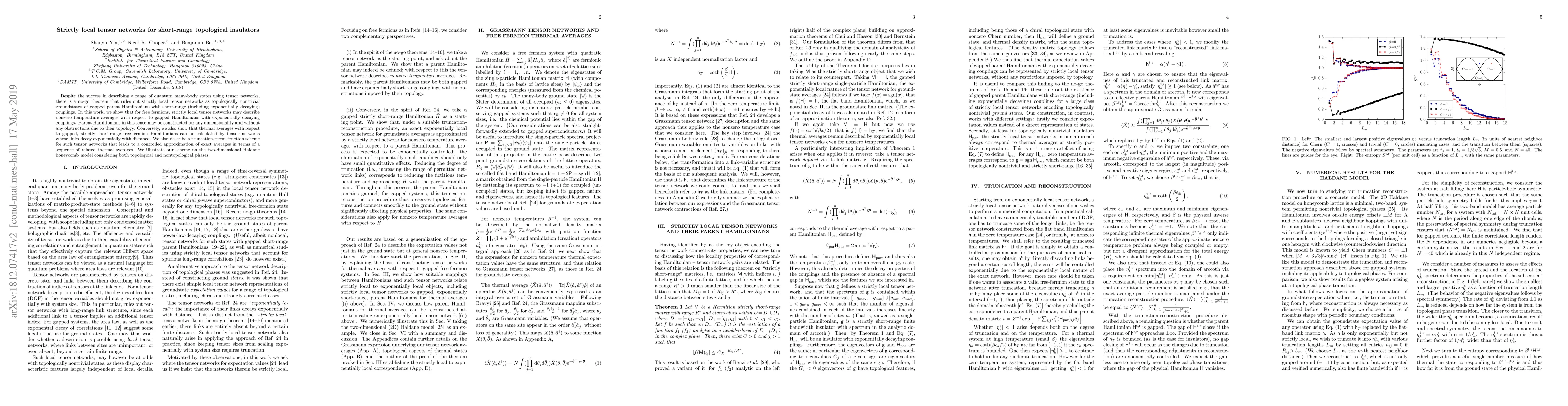 Thumbnail for Strictly local tensor networks for short-range topological insulators