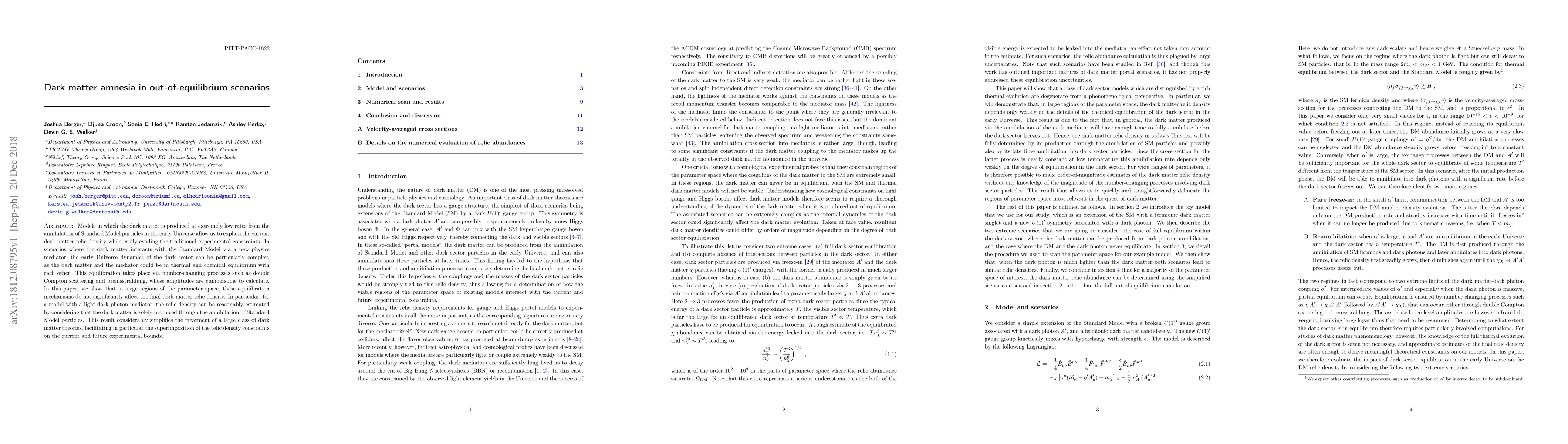 Thumbnail for Dark matter amnesia in out-of-equilibrium scenarios
