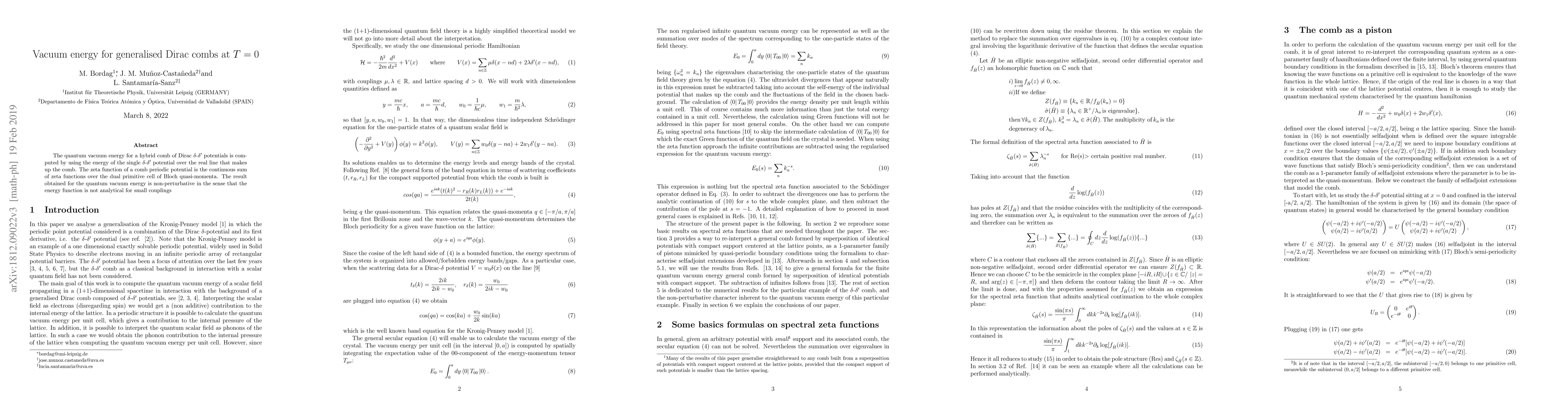 Thumbnail for Vacuum energy for generalised Dirac combs at $T = 0$